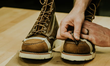 red wing tuff toe video