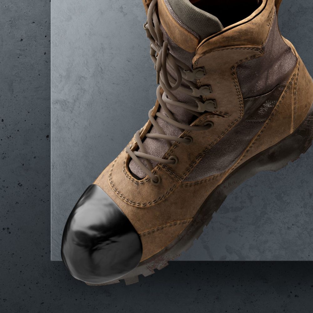 Tuff Toe™ Boot TT Workboot Gallery Image (black matte)