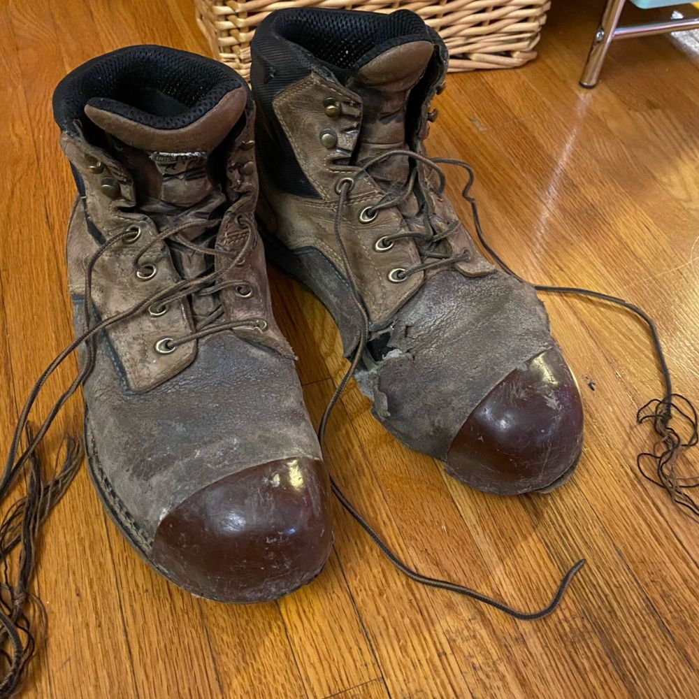 Tuff Toe™ Boot TT Workboot Gallery Image (boot failed before toe)